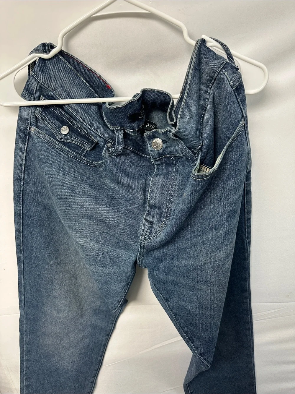 True Religion Men's Dark Blue Slim Straight Jeans